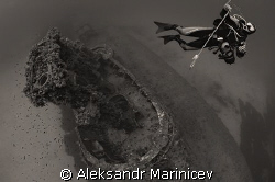 HMS STUBBORN, British submarine, lies at a depth of 56m, ... by Aleksandr Marinicev 